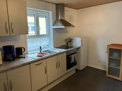 Küche/Küchenzeile in der Unterkunft Ferienhaus in Reilingen