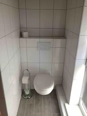 Ein Badezimmer in der Unterkunft Ferienhaus in Reilingen