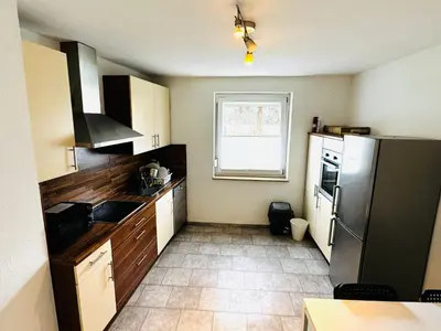Küche/Küchenzeile in der Unterkunft Apartment Aschaffenburg
