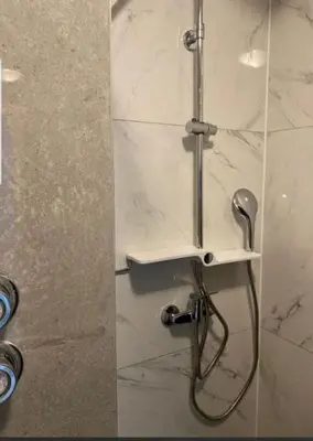 Ein Badezimmer in der Unterkunft Gemütliche Wohnung im Herzen von Heidelberg