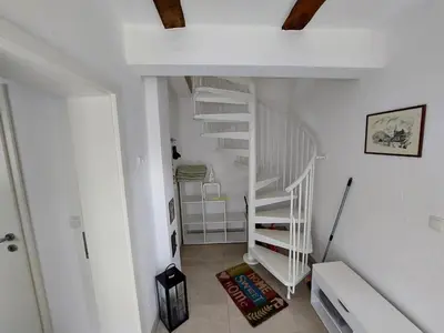 Ein Bett oder Betten in einem Zimmer der Unterkunft Südpfalznest
