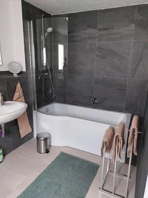 Ein Badezimmer in der Unterkunft Südpfalznest