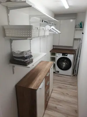 Küche/Küchenzeile in der Unterkunft Ferienwohnung Agava