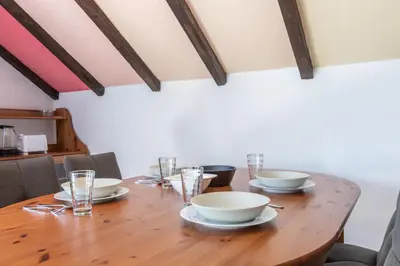 Kaffee-/Teezubehör in der Unterkunft Wohnung für 4 Personen mit 2 Schlafzimmer, Wohnzimmer, Küche