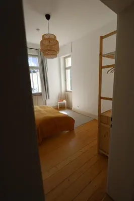 Ein Bett oder Betten in einem Zimmer der Unterkunft cozy Bunsi