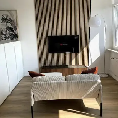 City Loft mit Balkonblick