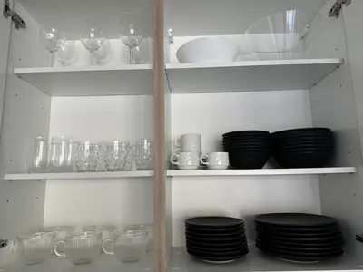 Küche/Küchenzeile in der Unterkunft Karlsruhe Finest Apartments