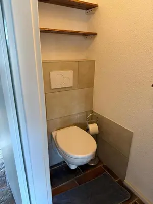Ein Badezimmer in der Unterkunft Monteur- und Ferienwohnung Ketsch