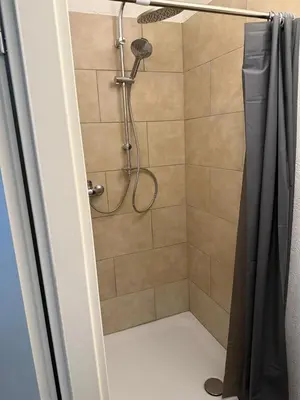 Ein Badezimmer in der Unterkunft Monteur- und Ferienwohnung Ketsch