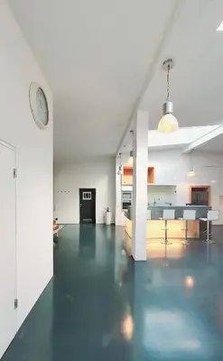 Küche/Küchenzeile in der Unterkunft Stylisches City Loft mit Terrasse, zentral & eventgeeignet