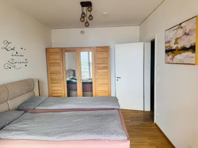 Ein Bett oder Betten in einem Zimmer der Unterkunft InterAssist 14