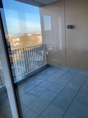 Ein Balkon oder eine Terrasse in der Unterkunft InterAssist 14