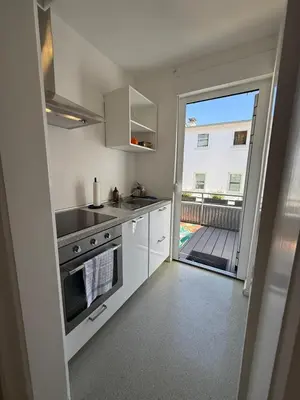 Küche/Küchenzeile in der Unterkunft Stay COZY - TOP LAGE - Kingsize Betten - Parkplatz - Balkon - Netflix