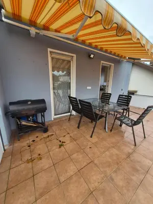 Ein Balkon oder eine Terrasse in der Unterkunft Tami