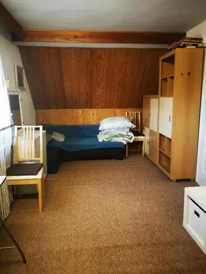 Ein Bett oder Betten in einem Zimmer der Unterkunft Ferienwohnung Zimmer