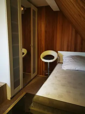 Ein Bett oder Betten in einem Zimmer der Unterkunft Ferienwohnung Zimmer