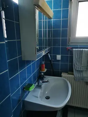 Ein Badezimmer in der Unterkunft Ferienwohnung Zimmer