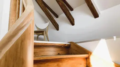 Ein Bett oder Betten in einem Zimmer der Unterkunft ZeitRaum Apartments Heilbronn