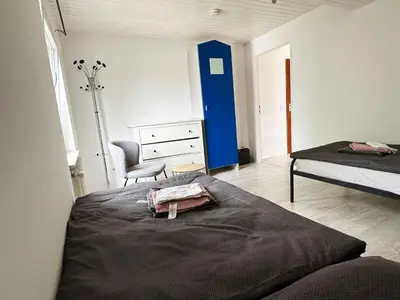 Ein Bett oder Betten in einem Zimmer der Unterkunft Comfort Stay Apartment in Rüsselsheim am Main