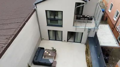 Ein Balkon oder eine Terrasse in der Unterkunft 3Liebenauer Boutique Apartments