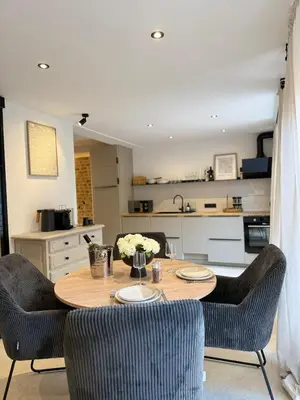 Küche/Küchenzeile in der Unterkunft 3Liebenauer Boutique Apartments