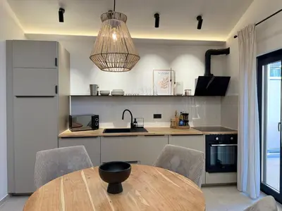 Küche/Küchenzeile in der Unterkunft 3Liebenauer Boutique Apartments
