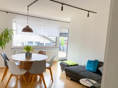 Ein Sitzbereich in der Unterkunft Your home away from home