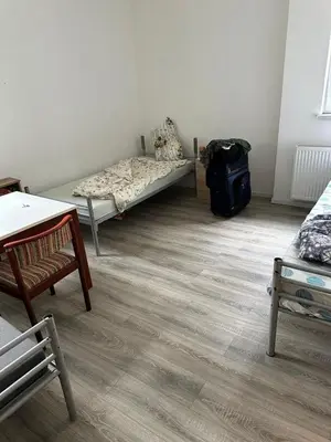 Ein Sitzbereich in der Unterkunft Ferienwohnung LU