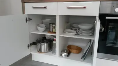 Küche/Küchenzeile in der Unterkunft Ferienwohnung Wassergasse
