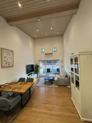 TV/Unterhaltungsangebot in der Unterkunft Stylish 3-room apartment, centrally located
