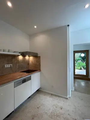 Küche/Küchenzeile in der Unterkunft Cozy Appartment