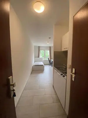 Küche/Küchenzeile in der Unterkunft Apartment in Karlsruhe Neureut