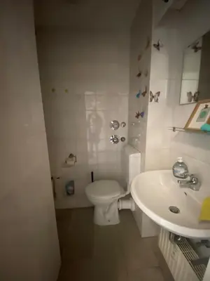 Ein Badezimmer in der Unterkunft Apartment in Karlsruhe Neureut