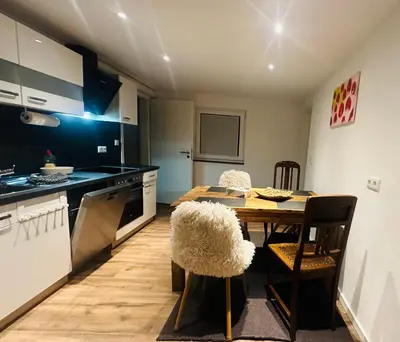 Küche/Küchenzeile in der Unterkunft Gästehaus mit 3 MiniAppartments in Gr-Umstadt