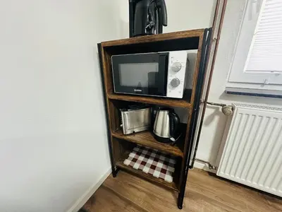 Küche/Küchenzeile in der Unterkunft Gästehaus mit 3 MiniAppartments in Gr-Umstadt