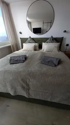 Grundriss der Unterkunft City-Apartment mit Panoramablick in Heilbronn