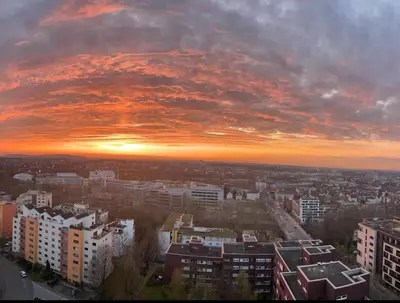 Grundriss der Unterkunft City-Apartment mit Panoramablick in Heilbronn
