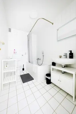Ein Badezimmer in der Unterkunft Modernes Studio Appartement im Herzen von Worms