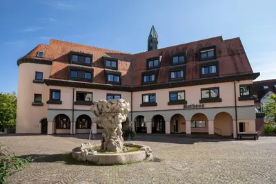 Das Gebäude in dem sich das Hotel befindet