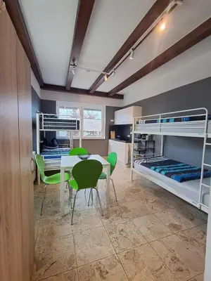 Küche/Küchenzeile in der Unterkunft Boardinghouse Wildbachtal