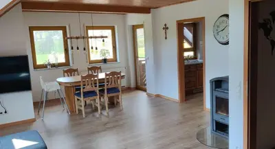 TV/Unterhaltungsangebot in der Unterkunft Ferienwohnung Hennrich