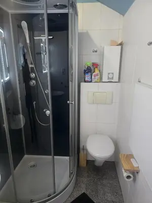 Ein Badezimmer in der Unterkunft Monteur- und Ferienunterkunft Worms