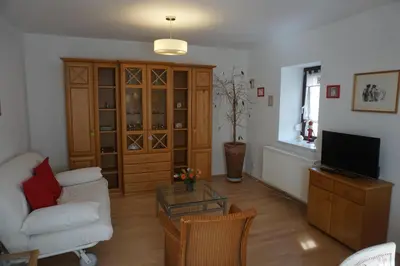 TV/Unterhaltungsangebot in der Unterkunft Ferienwohnung Udenheim