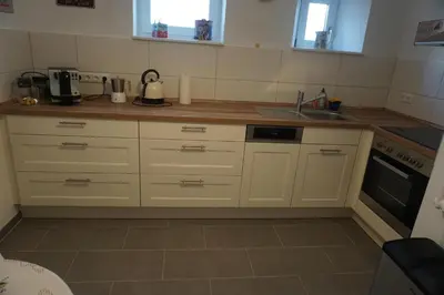 Küche/Küchenzeile in der Unterkunft Ferienwohnung Udenheim