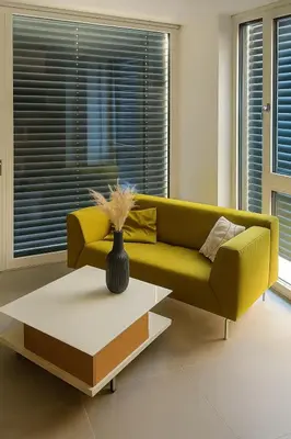 Ein Sitzbereich in der Unterkunft Modernes 2-Zi -Apartment in Bad Friedrichshall WLAN Küche und Waschmaschine