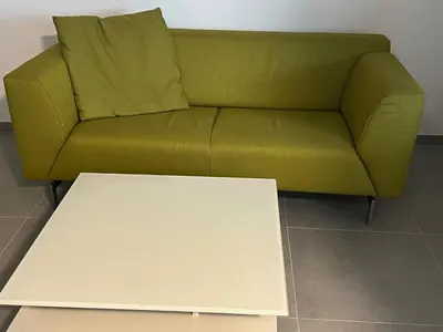 Ein Sitzbereich in der Unterkunft Modernes 2-Zi -Apartment in Bad Friedrichshall WLAN Küche und Waschmaschine