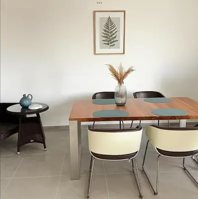 Grundriss der Unterkunft Modernes 2-Zi -Apartment in Bad Friedrichshall WLAN Küche und Waschmaschine