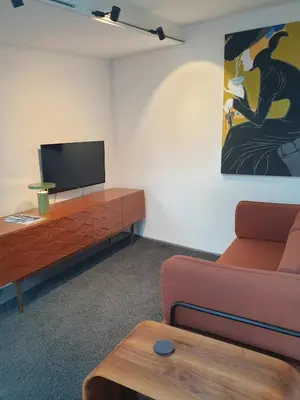 TV/Unterhaltungsangebot in der Unterkunft Fenster zum Hof
