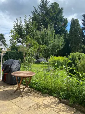 Ein Garten an der Unterkunft Haus Stoll