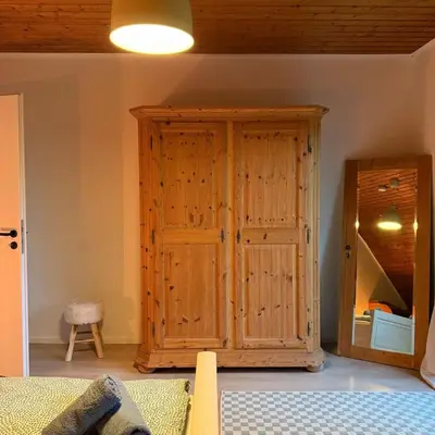 Grundriss der Unterkunft Holziges Dachgeschoss-Apartment